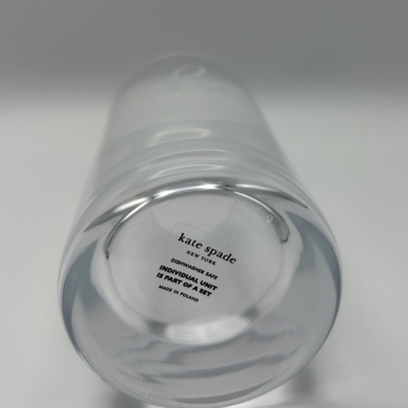 Kate Spade His & Hers Hiballs Set Of Two Lenox Crystal Glassware (New) - Picture 10 of 11